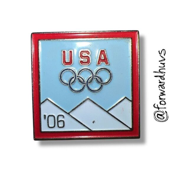 Bundle Sale 3 for $15 | 2006 USA Olympic Pin with Butterfly Clasp - Picture 1 of 6